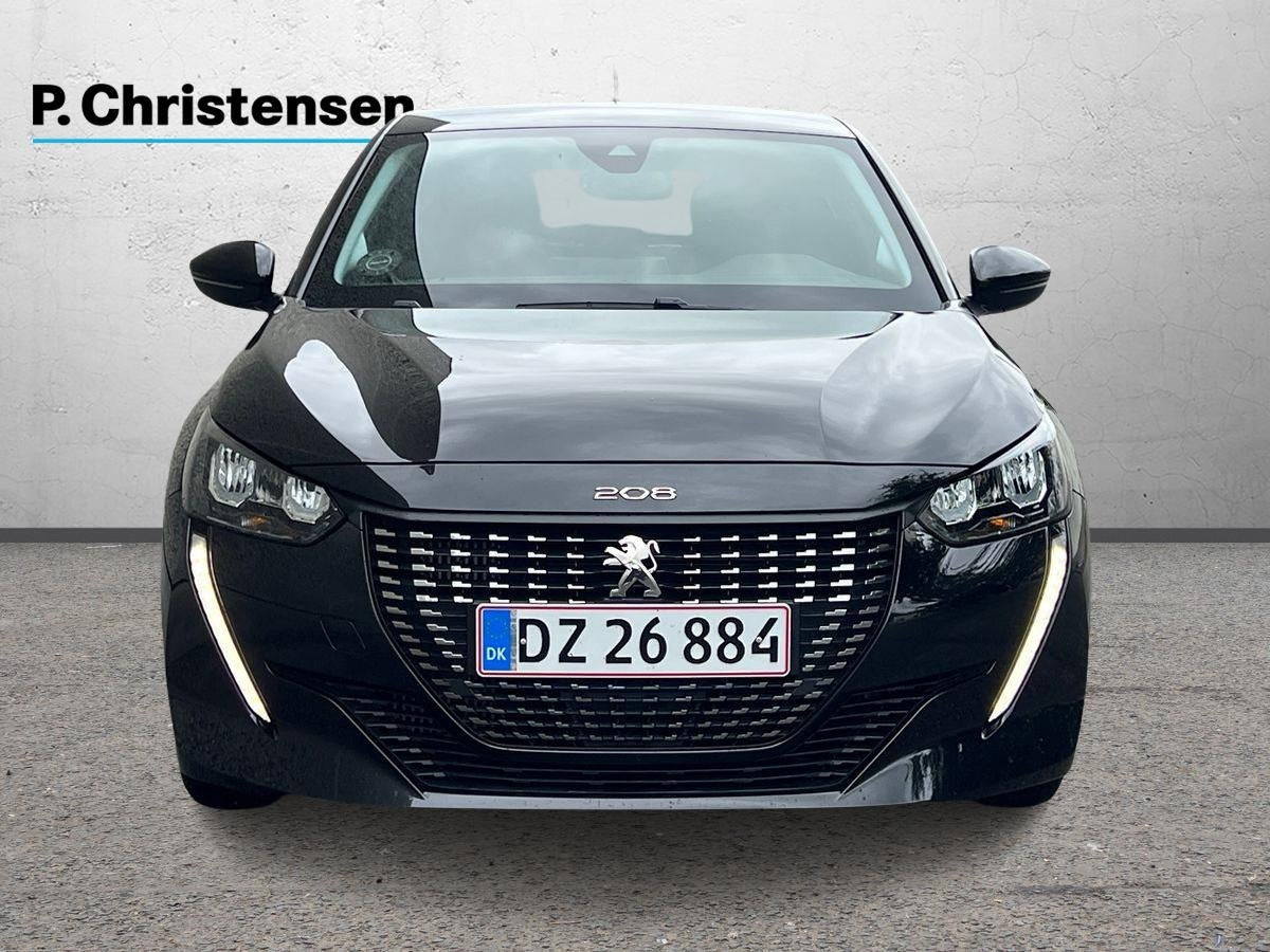 Sort Peugeot 208 fra 2022