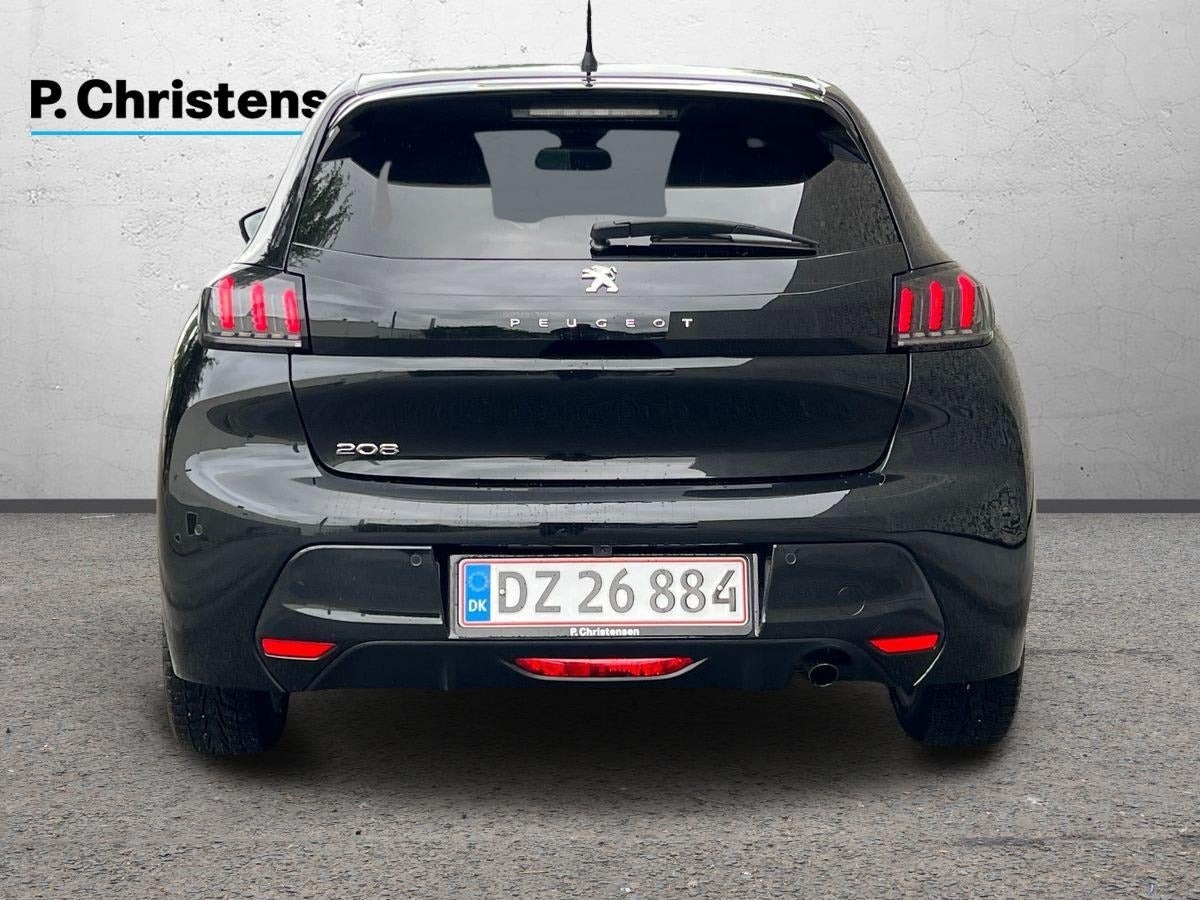 Sort Peugeot 208 fra 2022
