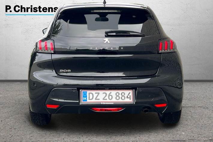Sort Peugeot 208 fra 2022
