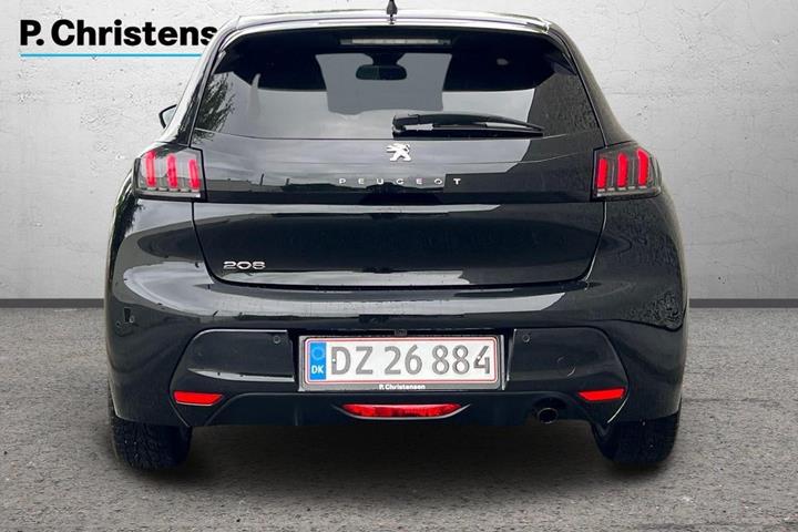 Sort Peugeot 208 fra 2022
