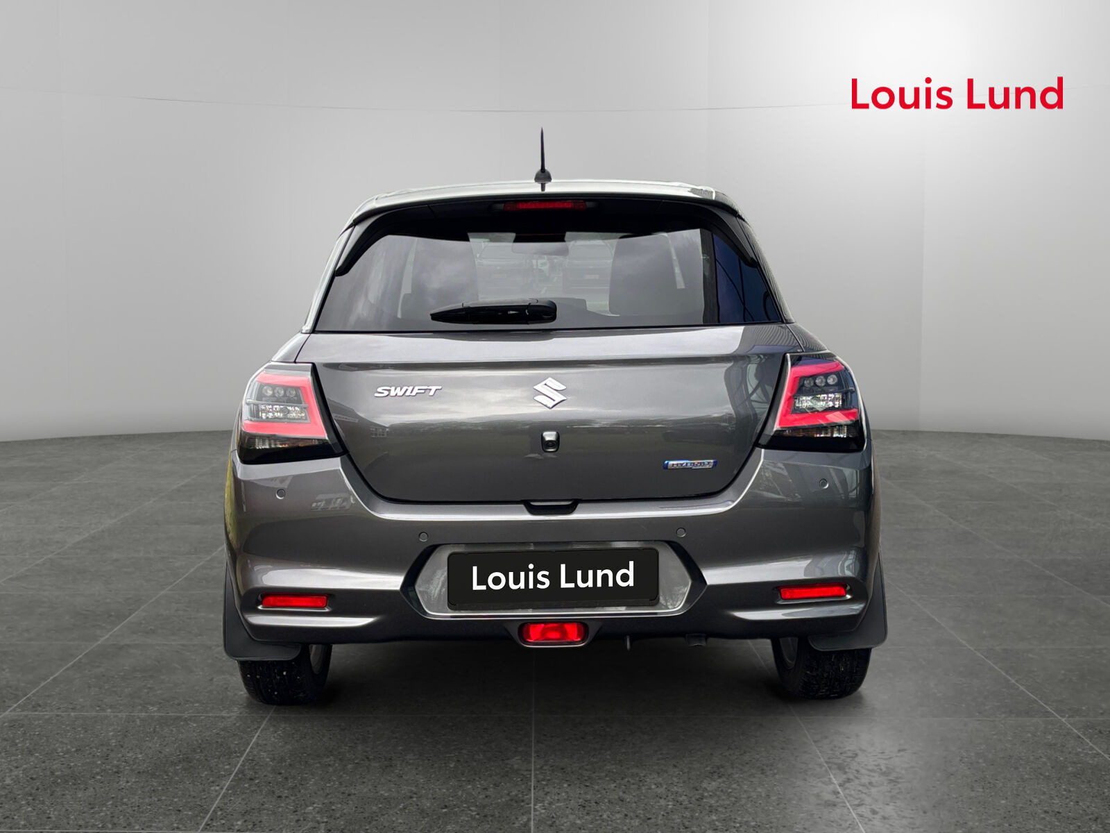 Grå Suzuki Swift fra 2024