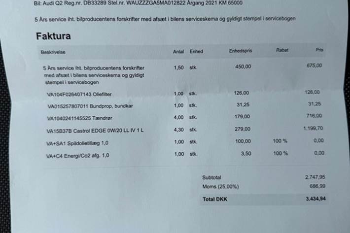 undefined Audi Q2 fra 2021