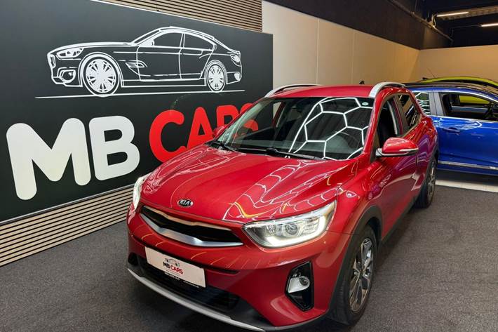 Rød Kia Stonic fra 2019