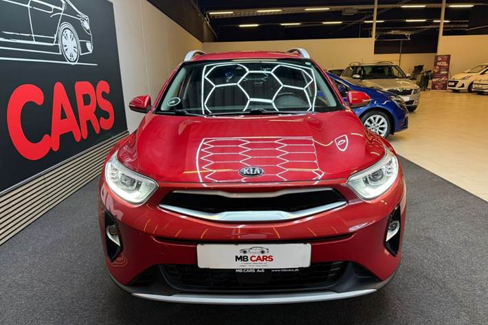 Rød Kia Stonic fra 2019