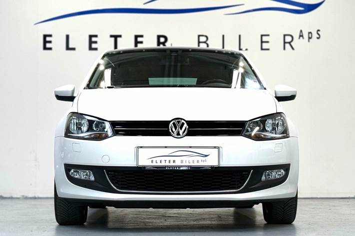Hvid VW Polo fra 2014