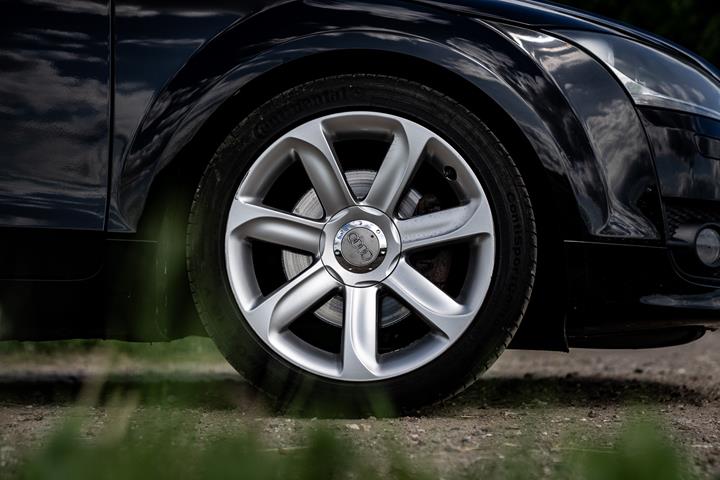 Sort Audi TT fra 2007