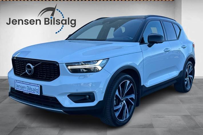 Hvid Volvo XC40 fra 2018