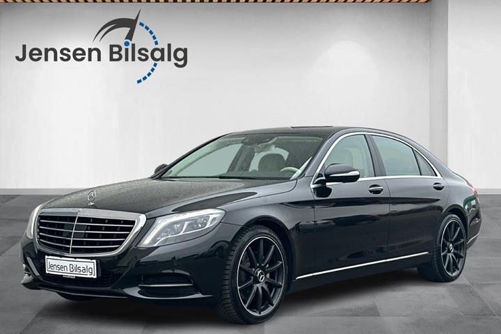 Sort Mercedes S350 fra 2014