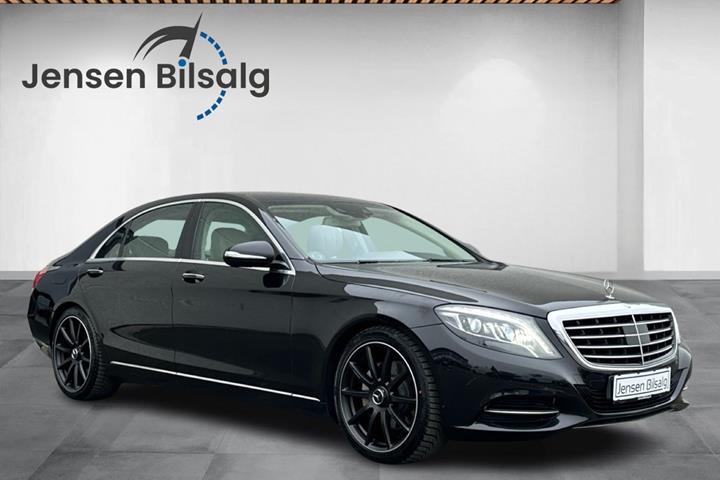Sort Mercedes S350 fra 2014