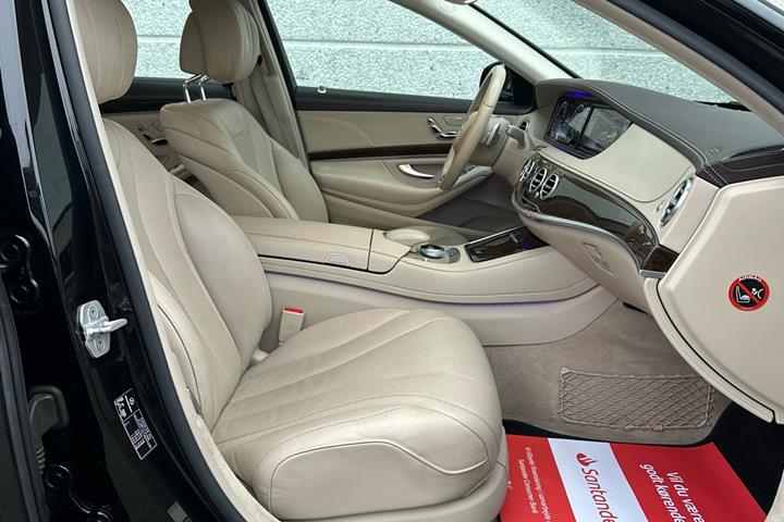 Sort Mercedes S350 fra 2014
