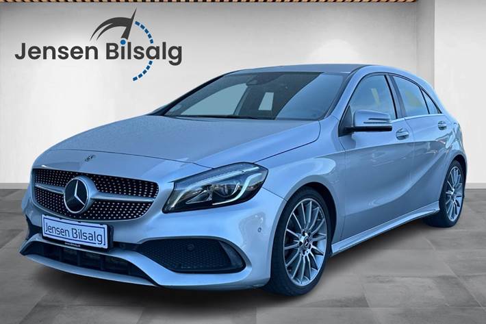 Sort Mercedes A200 fra 2017