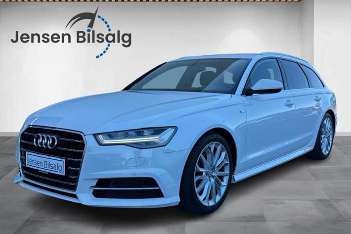 Sort Audi A6 fra 2017
