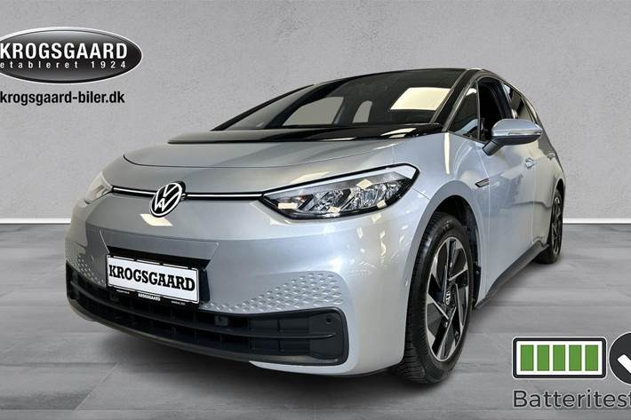 Sølv VW ID.3 fra 2023