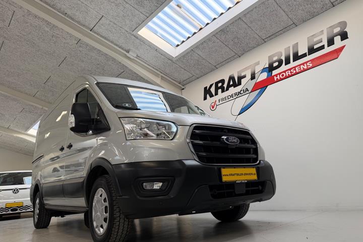 Sølv Ford Transit 350 L2 Van fra 2021