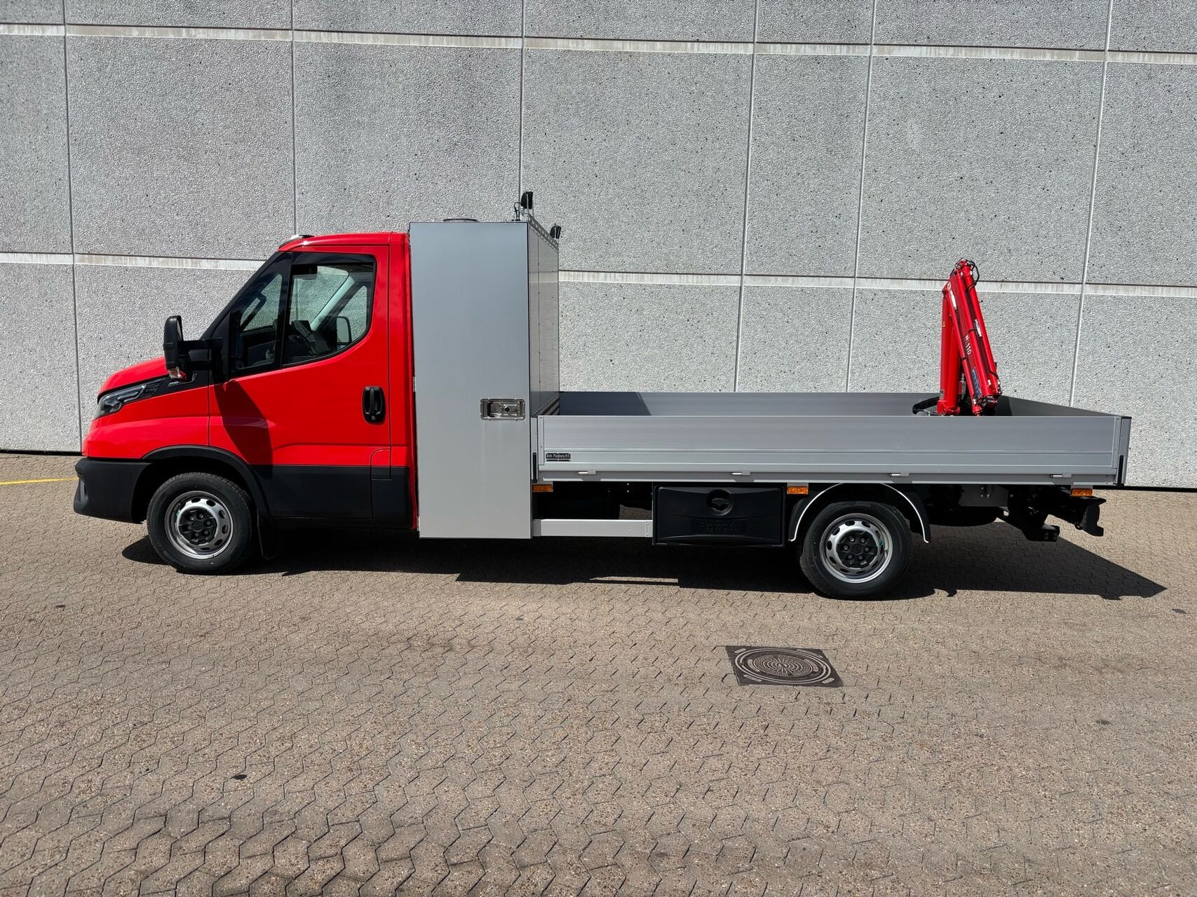 Rød Iveco Daily fra 2026