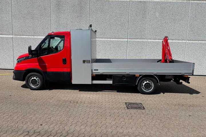 Rød Iveco Daily fra 2026