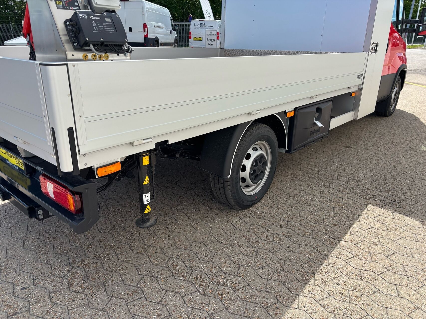 Rød Iveco Daily fra 2026