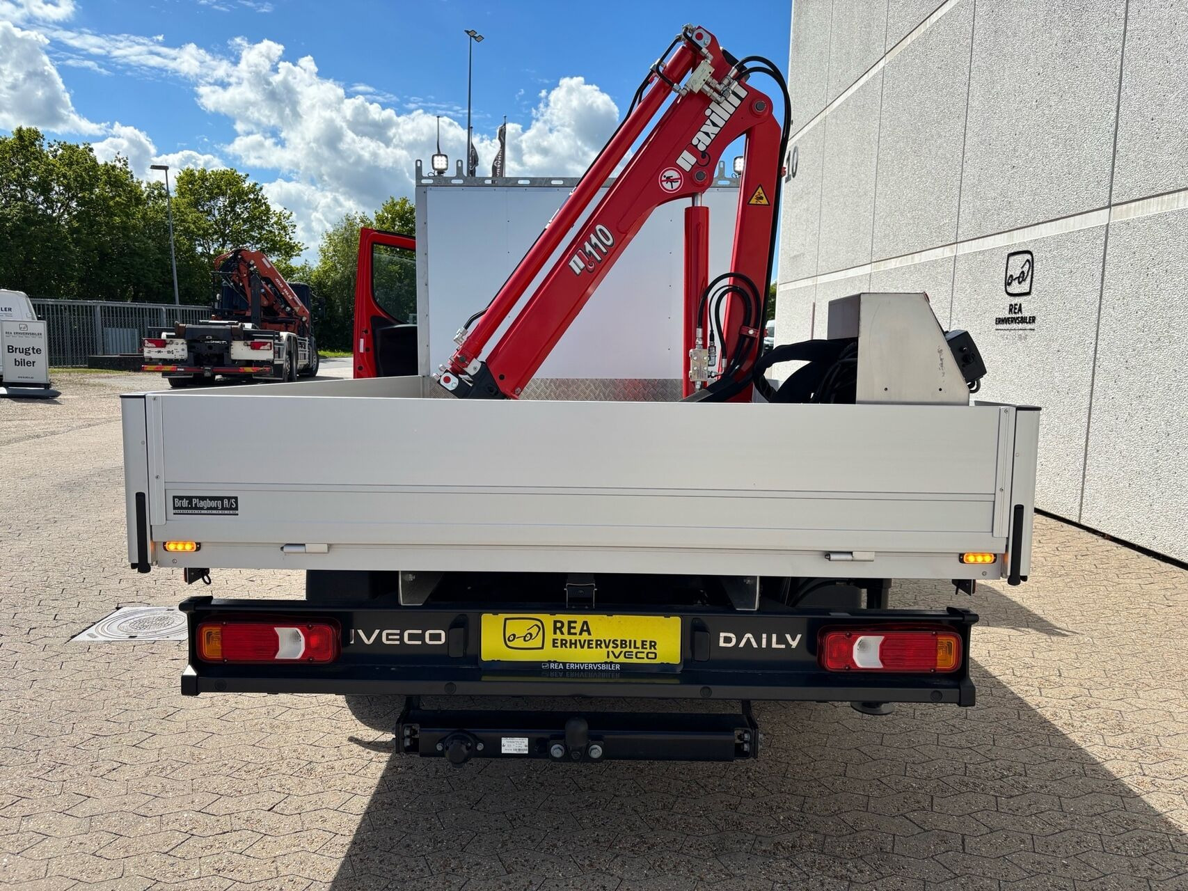 Rød Iveco Daily fra 2026