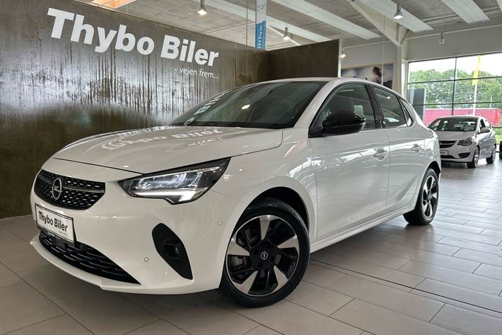 Hvid Opel Corsa-e fra 2023