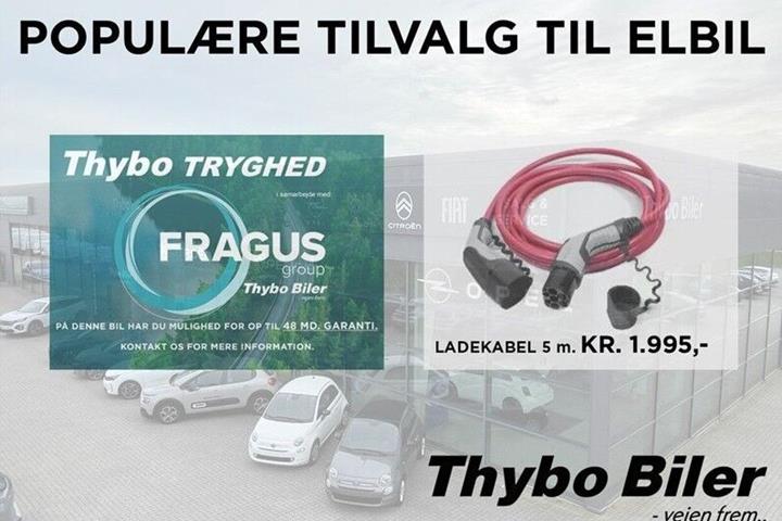 Hvid Opel Corsa-e fra 2023