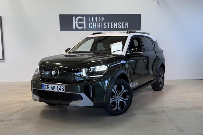 Grøn Citroën e-C3 Aircross fra 2026