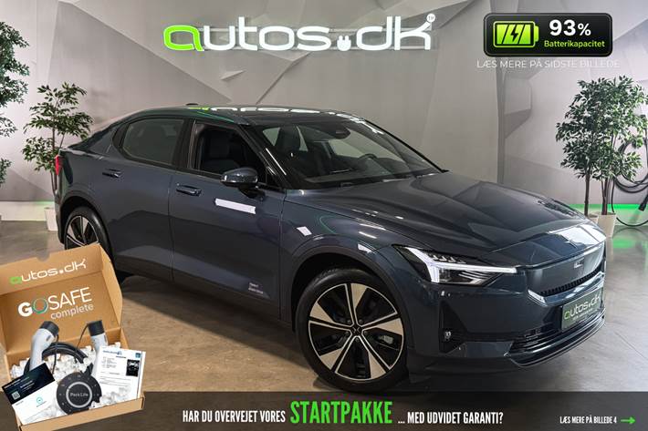 Blå Polestar 2 fra 2024