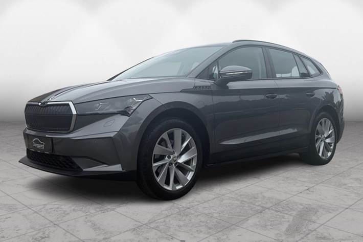 Grå Skoda Enyaq fra 2022