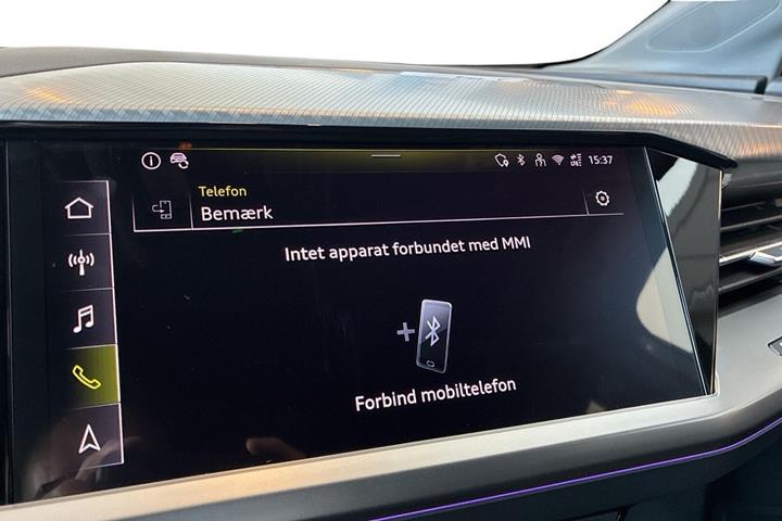 Grå Audi Q4 e-tron fra 2025