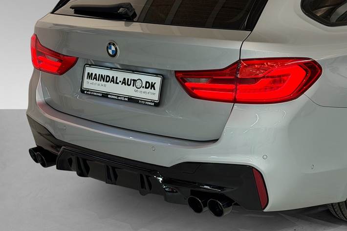 Sort BMW 520d fra 2018