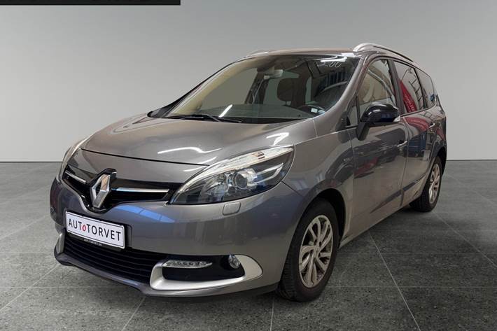 Grå Renault Grand Scenic III fra 2015
