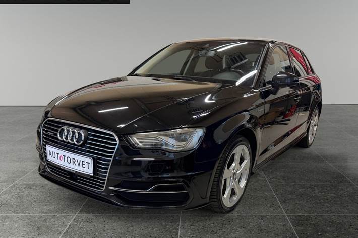 Sort Audi A3 fra 2016