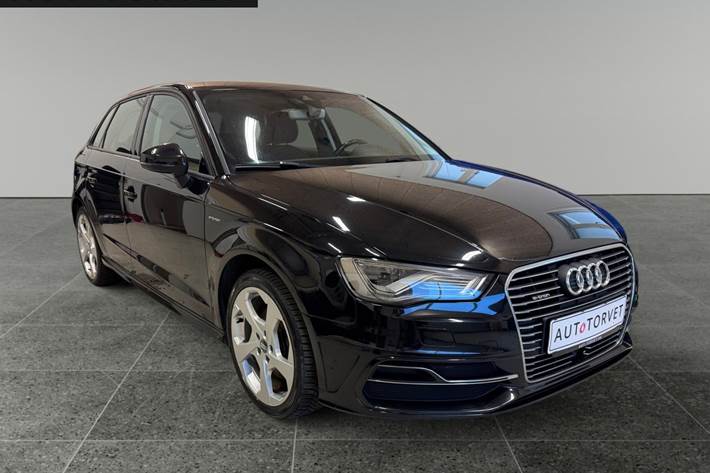 Sort Audi A3 fra 2016