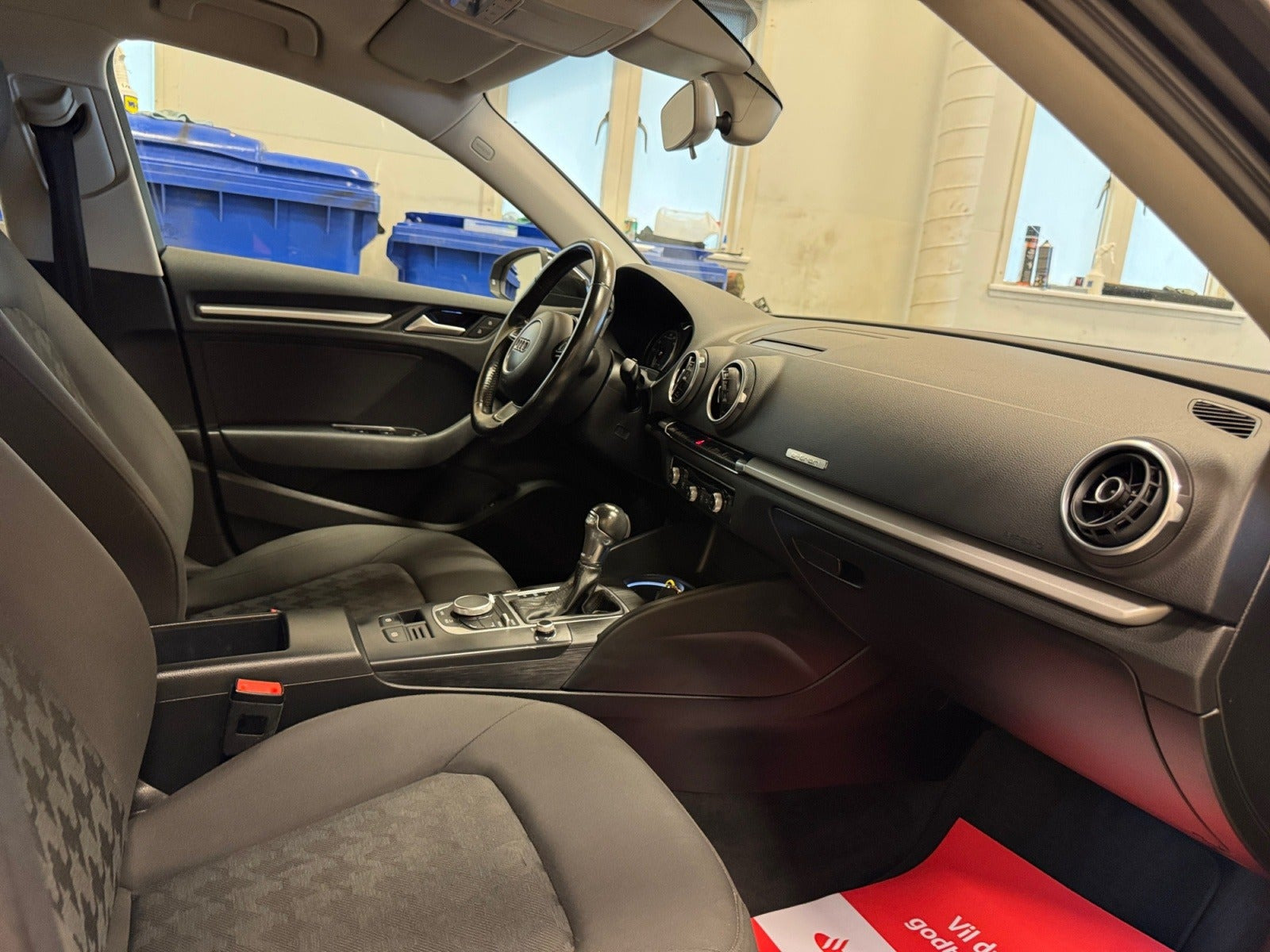 Sort Audi A3 fra 2016