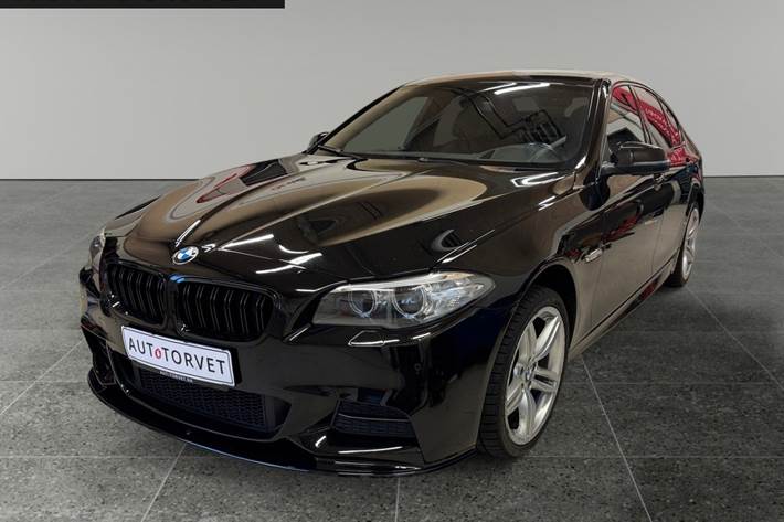 Sort BMW 520d fra 2017