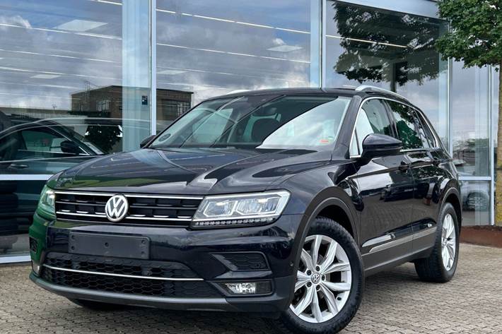 Sort VW Tiguan fra 2019