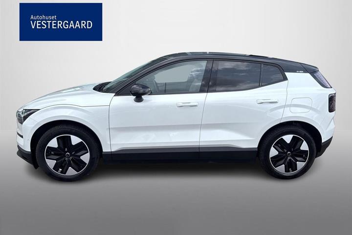 Hvid Volvo EX30 fra 2024