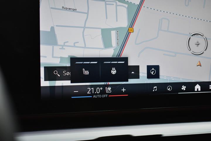 Grå BMW i5 fra 2024