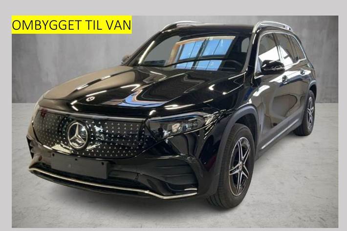 Sort Mercedes EQB 250+ fra 2025