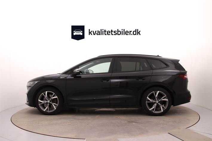 Sort Skoda Enyaq fra 2023