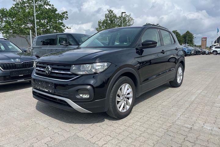 Sort VW T-Cross fra 2020 set udefra