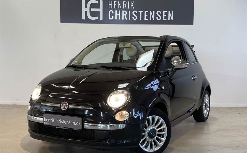 Fiat 500C 1,2 Popstar 69HK Cabr.