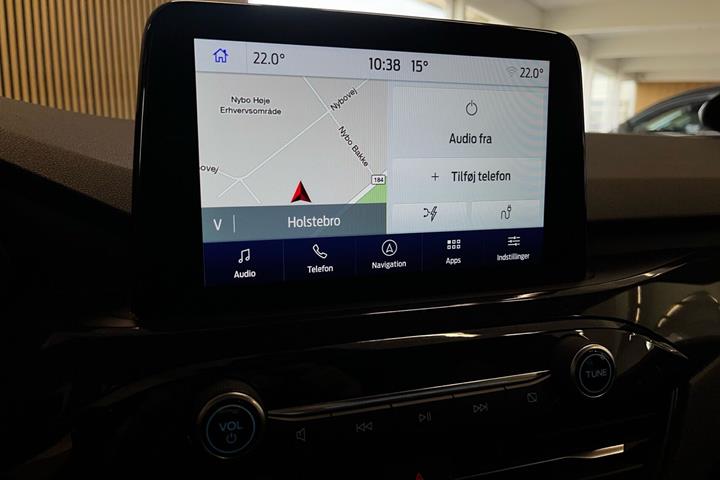Blå Ford Kuga fra 2020