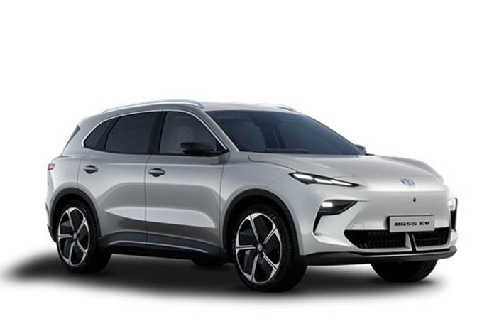 Sølv MG MGS5 Electric fra 2026