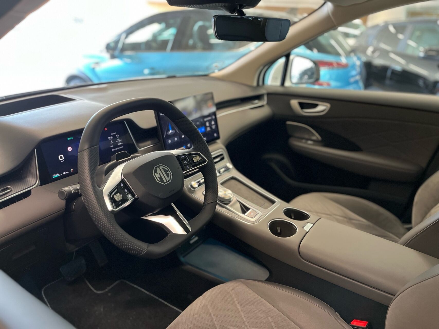 Hvid MG MGS6 Electric fra 2026