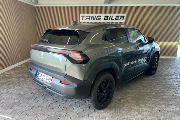 Grøn Suzuki eVitara fra 2025