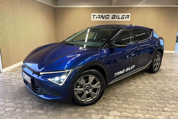 Blå Kia EV6 fra 2025