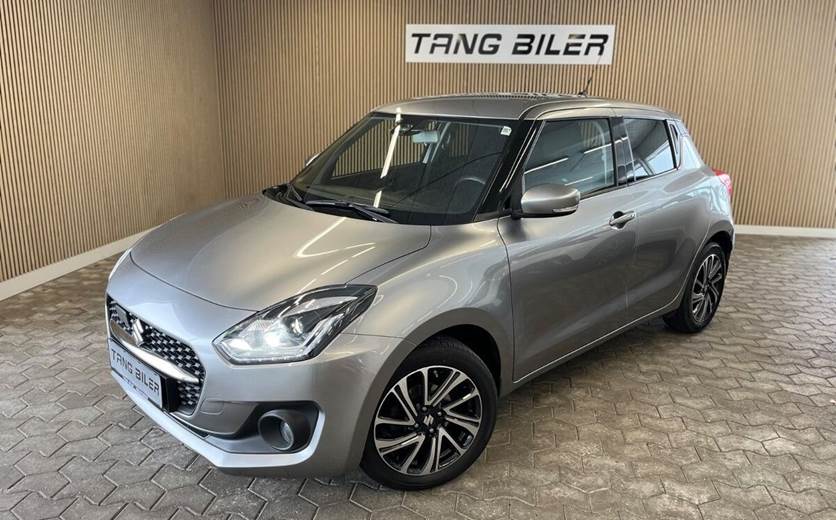 Suzuki Swift 1,2 Dualjet Mild hybrid Exclusive AEB CVT 83HK 5d Trinl. Gear