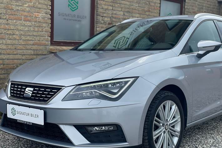 Sølv Seat Leon fra 2019