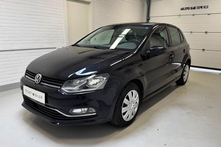 Sort VW Polo fra 2016