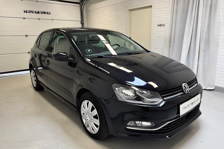 Sort VW Polo fra 2016
